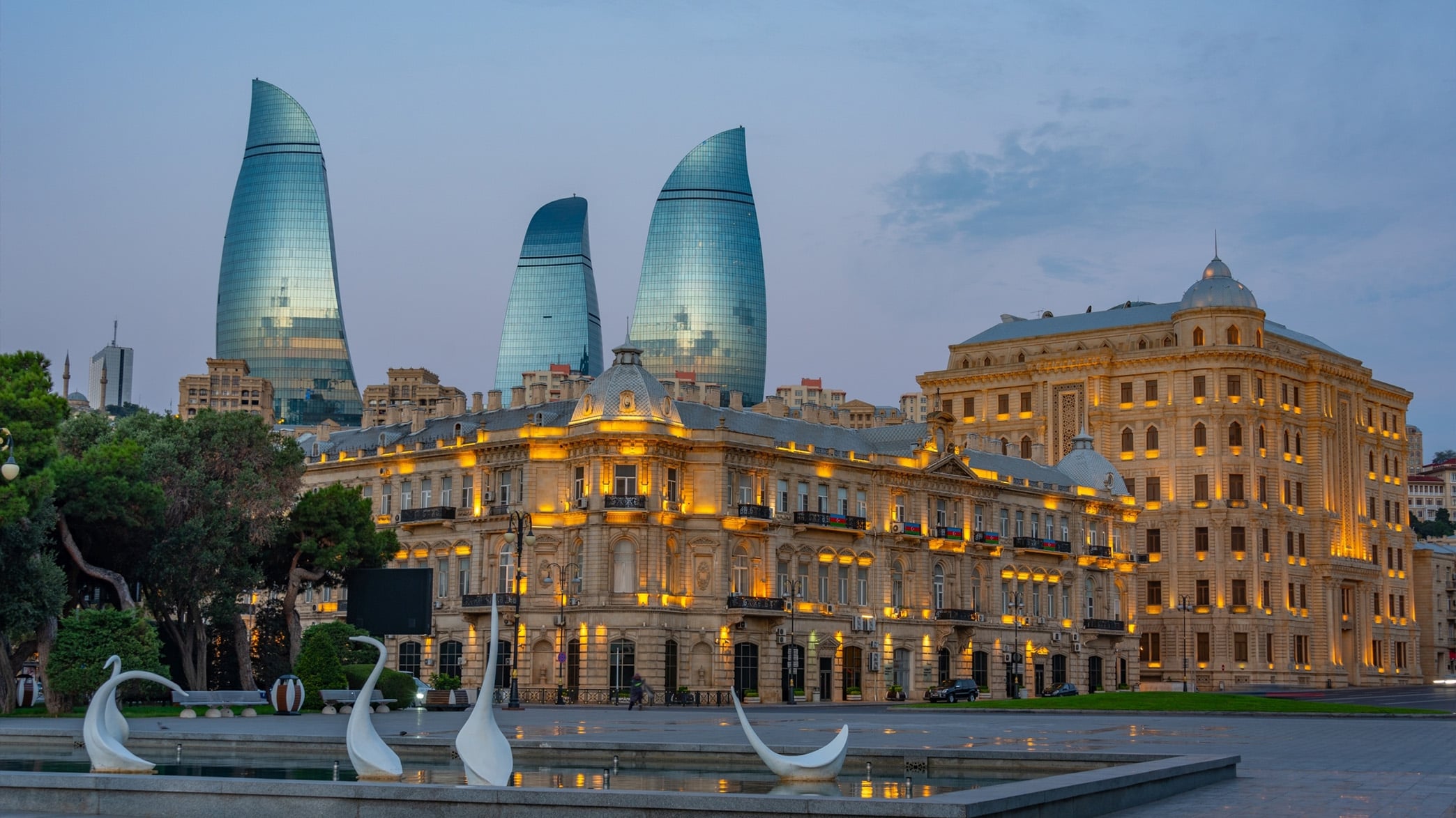 UÇAKLI BAKÜ TURU - Resim 1