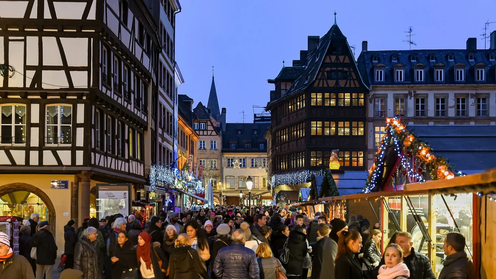 Strasbourg Noel ışıkları